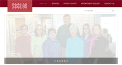 Desktop Screenshot of harlanvisionclinic.com